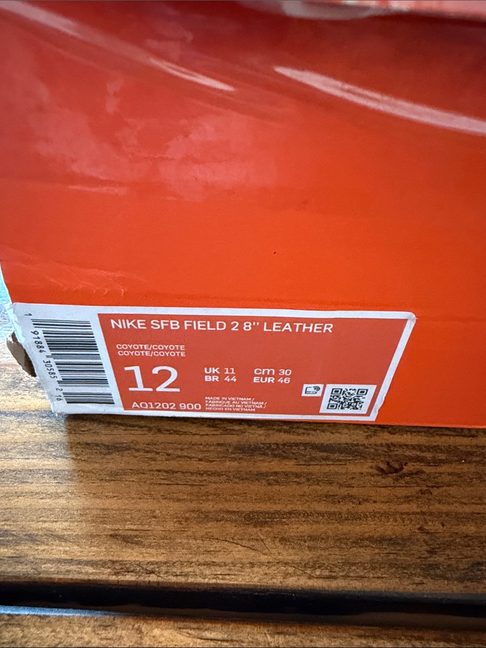 Nike SFB Field 28” Leather. Sz. 12 - Picture 2 of 5
